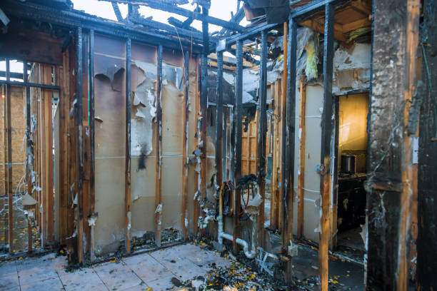 Professional Fire Damage Repair technician working in Jessup, PA